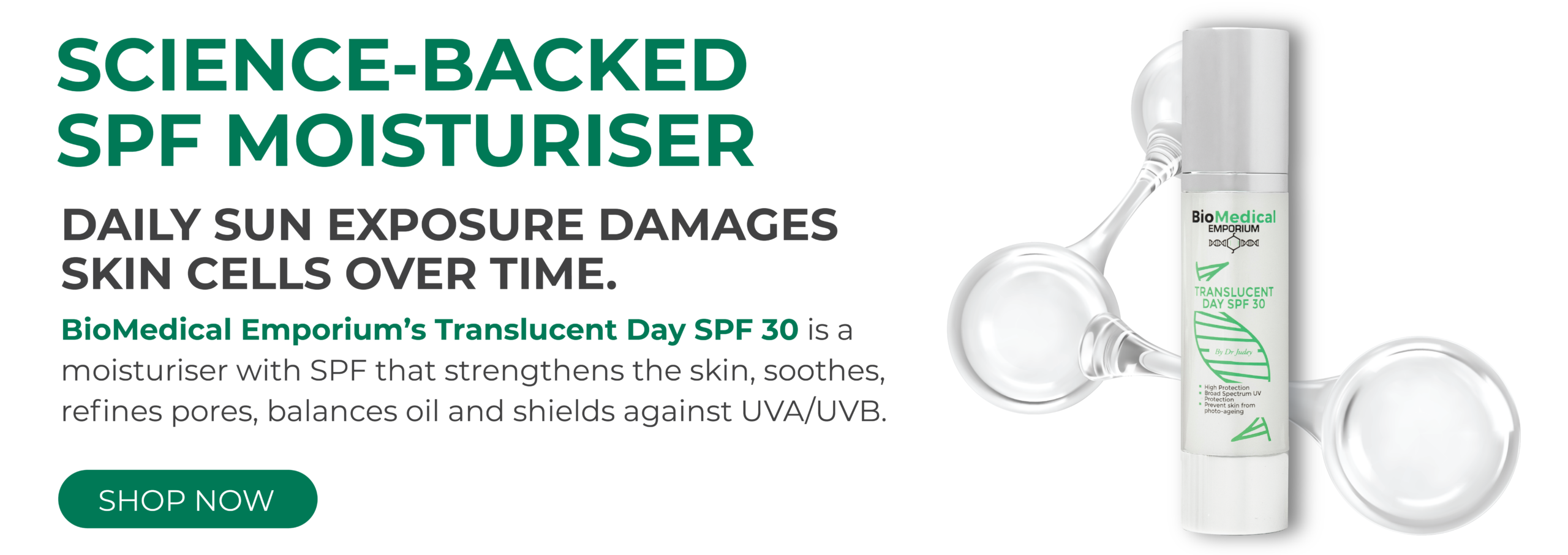 BioMedical Emporium Translucent Day SPF 30