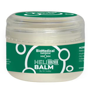 Helix Balm 20ml multi purpose moisturising balm for dry lips, elbows, heels and dry skin areas.